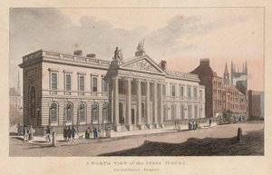 Vista norte, de, casa índia, Leadenhall, rua de English School