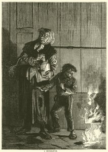 Uma petroleusa, abril de 1871 de English School