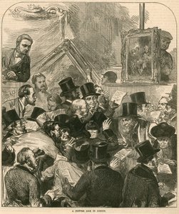 Uma venda de imagens em Londres de English School