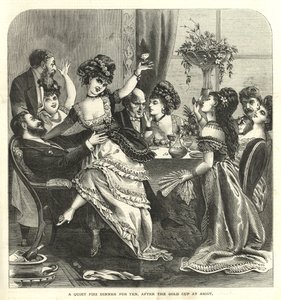 Um jantar tranquilo para dez, depois da Taça de Ouro no Ascot