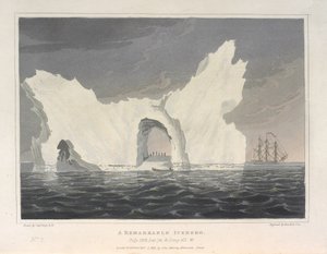 Um iceberg notável. Julho de 1818. Lat.74 & Long.64.W, de 