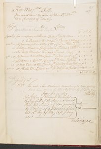 Um documento real, Add MS 5751 A, f.135 de English School