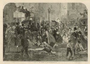 Um degelo nas ruas de Londres de English School