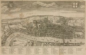 Uma visão de Londres sobre o ano de 1560 de English School