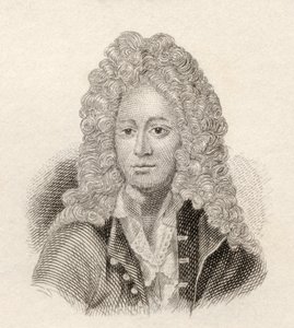 Aaron Hill, do &39;Crabb&39;s Historical Dictionary&39;, publicado em 1825 de English School