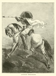 Soldado de cavalo abissínio de English School