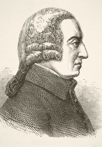 Adam Smith, de "A História Nacional e Nacional da Inglaterra", de William Hickman Smith Aubrey (1858-1916) publicou Londres, c.1890 de English School
