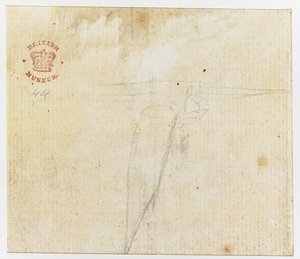Acrescentar. 15508, f.44v, A sketch, de 