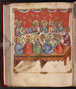Adicionar. 17466, f.107v A Última Ceia de English School