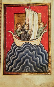Adicionar 39943 f.2b St. Cuthbert e dois dos irmãos retornando da terra dos pictos, de 
