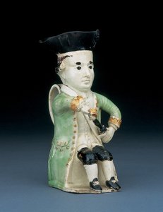 Almirante Lord Rodney toby jug, c.1782 de English School