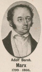 Adolf Bernhard Marx (gravura) de English School