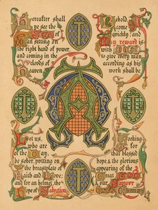 Advento (cor litho) de English School
