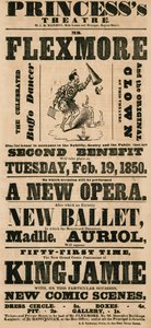 Anúncio for Princess&39;s Theatre, Londres de English School