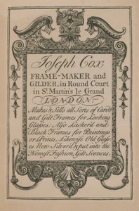 Propaganda para Joseph Cox de English School