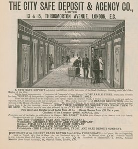 Propaganda para o City Safe Deposit & Agency Co Limited de English School