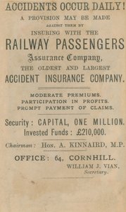 Propaganda da Empresa de Garantia de Passageiros Ferroviários de English School