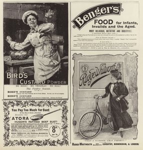 Divulgação de publicidade do The Graphic Christmas Number 1896