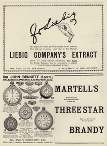 Divulgação de propagandas do The Graphic Christmas Number 1897 de English School