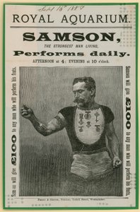 Propaganda para Samson de English School
