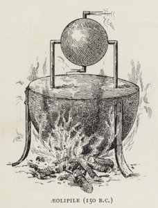 Aeolipile (150 a.C.) (litho) de English School