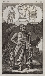 Aesculapius (gravura) de English School