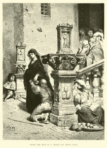 Depois da missa em S Trinita de Monti, Roma de English School