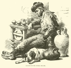 Portador de água na Puerta del Sol de English School