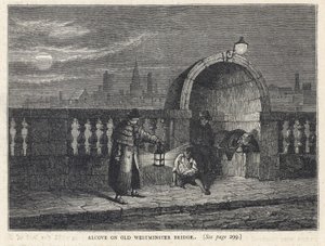 Alcova na ponte de Westminster de English School