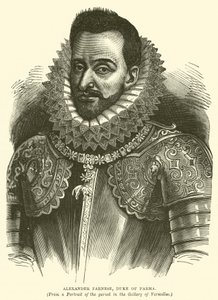 Alexander Farnese, Duque de Parma (gravura) de English School
