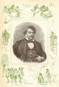 Alexandre Dumas, autor de O Conde de Monte Cristo de English School