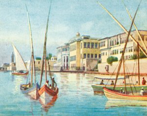 Alexandria, Ras-et-Tin (litografia a cores) de English School