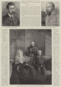 Alfred, Barão Tennyson, Poeta Laureado (gravura) de English School