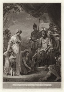 Alfred libertando a família de Hastings de English School