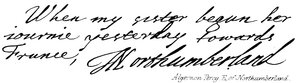 Algernon Percy, E de Northumberland de English School