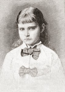 Alix de Hesse e por Reno mais tarde Alexandra Feodorovna de English School