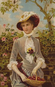 Tudo numa Feira de Jardim (cromolitho) de English School