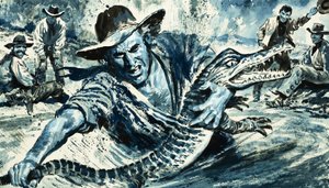 &39;Alligator&39; Davis ganha seu apelido de English School