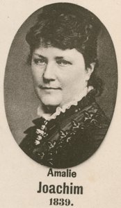 Amalie Joachim (gravura) de English School