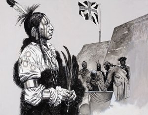 Índio americano de English School