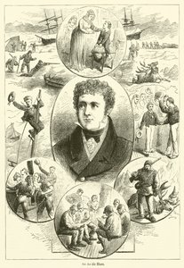 Um Herói do Ártico (gravura) de English School