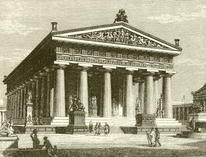 Um antigo templo dórico: O Santuário de Poseidon em Paestum de English School