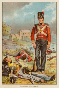 Um Incidente de Waterloo (cor litho) de English School