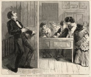 Um beijo educativo (gravura) de English School