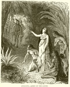 Anacaona, rainha dos caribes de English School