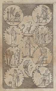 Mitologia Antiga Grega e Romana (gravura) de English School