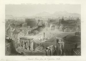 Roma antiga das colinas do Capitólio