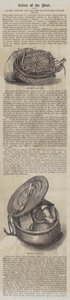 Ancient Skippet and Hanaper in the Public Record Office (gravura) de English School