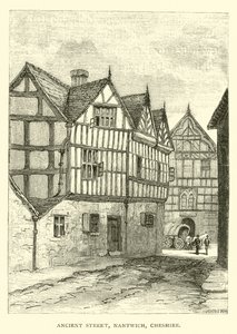 Rua antiga, nantwich, cheshire de English School