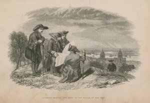 Anderson lendo as notícias da Batalha do Nilo; ilustração de pobre Jack por Frederick Marryat de English School